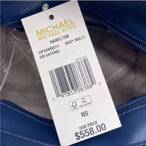 Michael Kors Small Hamilton Satchel Crossbody - Picture 11 of 12